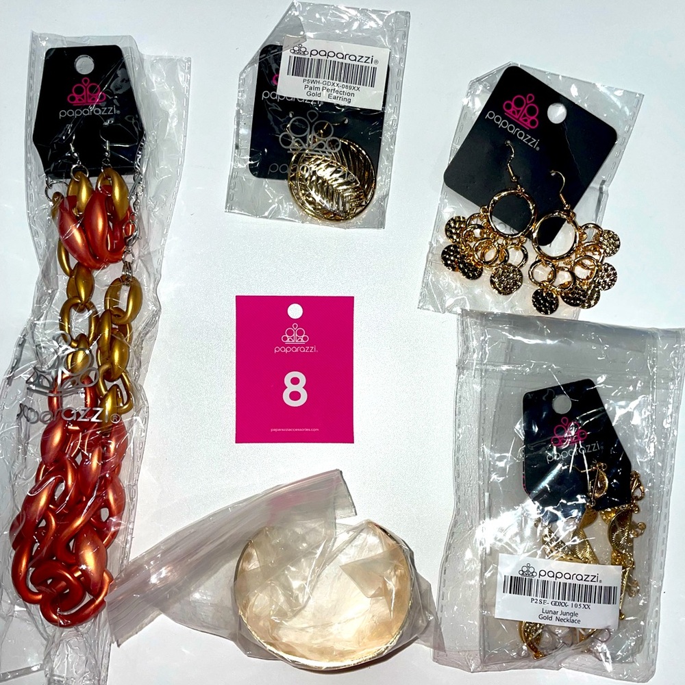 Paparazzi Bundle #8 gold